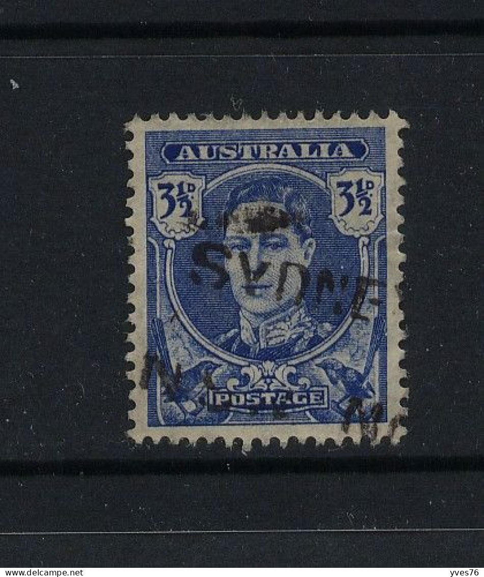 AUSTRALIE - Y&T N° 134° - George VI - Gebraucht