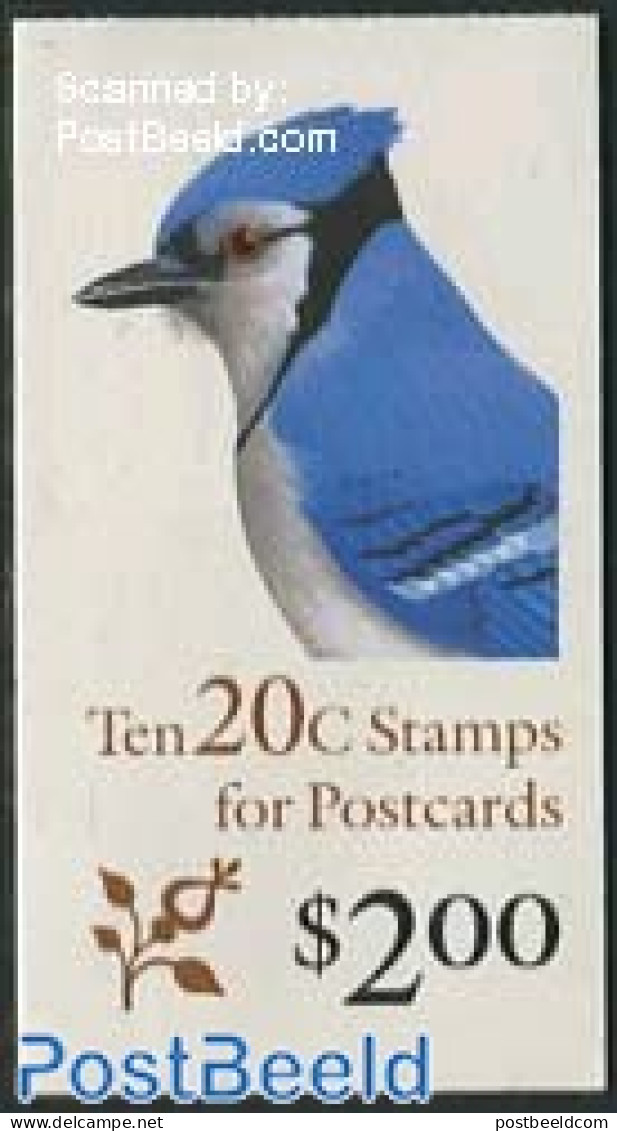 United States Of America 1995 Birds Booklet, Mint NH, Nature - Birds - Stamp Booklets - Unused Stamps