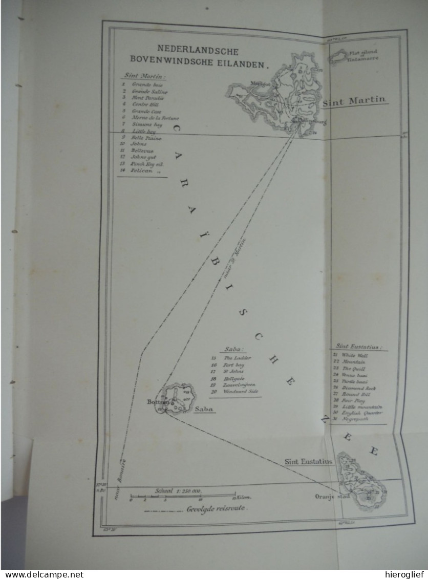 Naar de ANTILLEN en VENEZUELA door H. Van Kol 1904 Leiden Sijthof eilanden Dominica revolutie wouden negerras Nederland