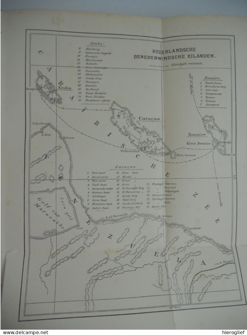 Naar de ANTILLEN en VENEZUELA door H. Van Kol 1904 Leiden Sijthof eilanden Dominica revolutie wouden negerras Nederland