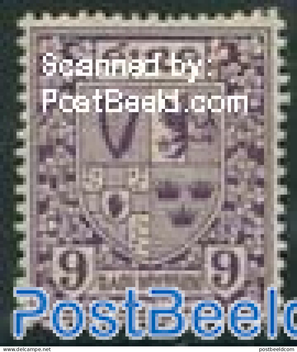 Ireland 1922 9p, Stamp Out Of Set, Unused (hinged) - Nuevos