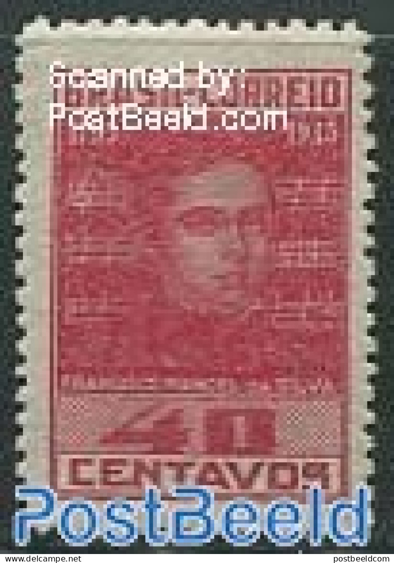 Brazil 1945 Francisco Manoel Da Silva 1v, WM 17, Mint NH, Performance Art - Unused Stamps