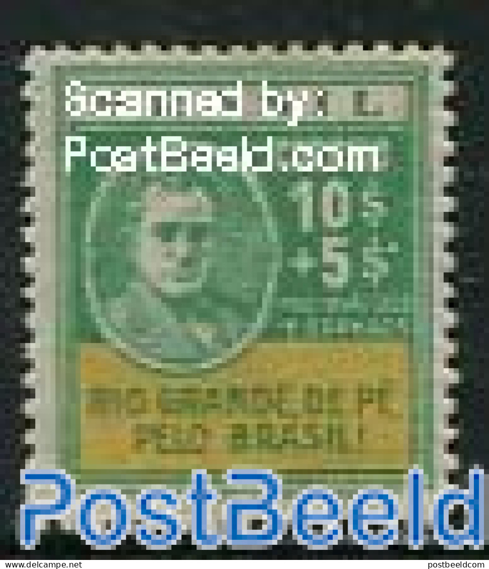 Brazil 1931 10$+5$, Stamp Out Of Set, Unused (hinged) - Unused Stamps