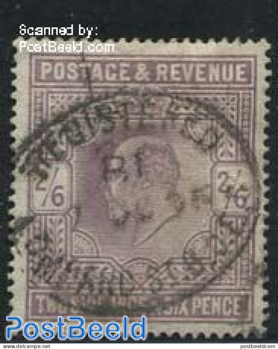 Great Britain 1902 2/6Sh, Used, Used - Oblitérés