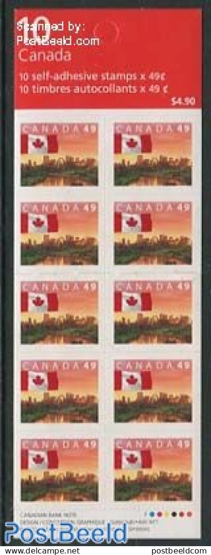 Canada 2004 Edmonton Booklet S-a, Mint NH, History - Flags - Stamp Booklets - Unused Stamps