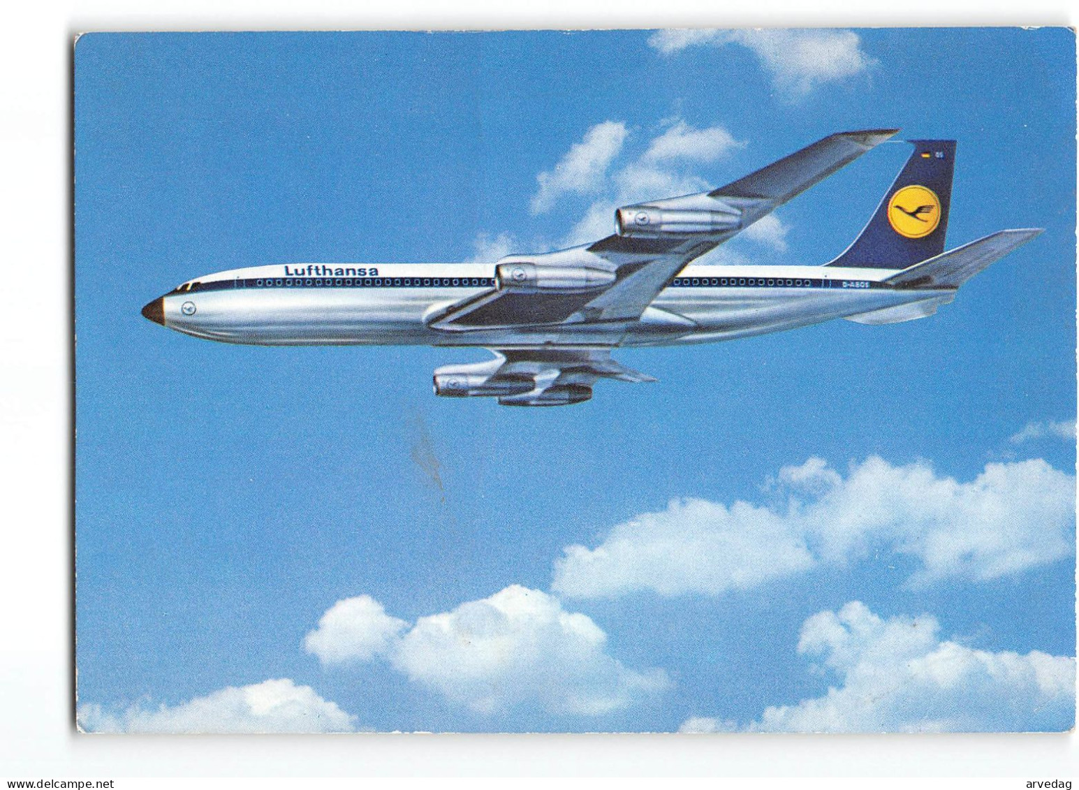 AG2642 LUFTHANSA 707 INTERCONTINENTAL JET - 1946-....: Moderne