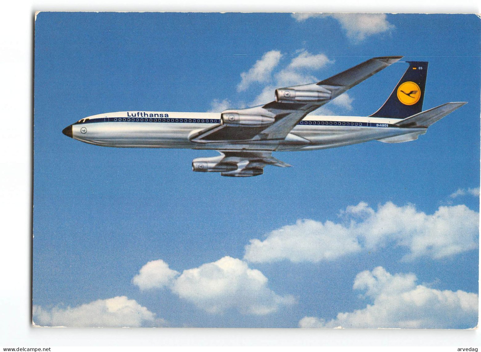 AG2644 LUFTHANSA 707 INTERCONTINENTAL JET - 1946-....: Moderne