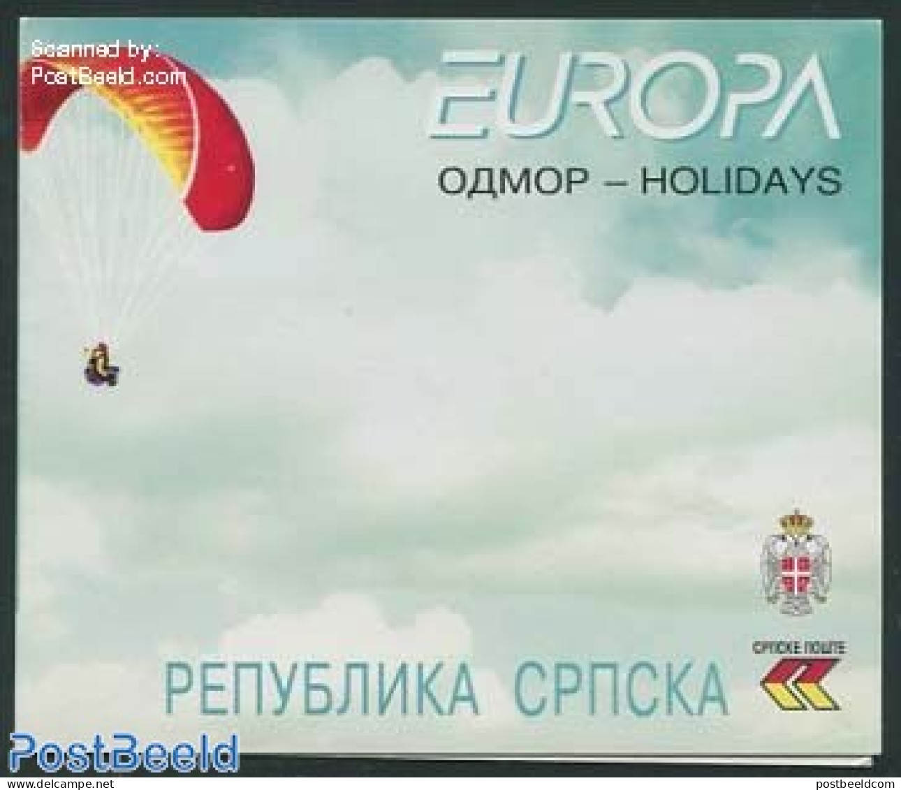 Bosnia Herzegovina - Serbian Adm. 2004 Europa, Holidays Booklet, Mint NH, History - Sport - Transport - Various - Euro.. - Aviron