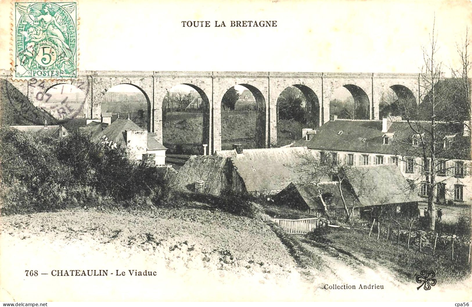 ANDRIEU éd. CHATEAULIN - Le VIADUC - VENTE DIRECTE X - Châteaulin