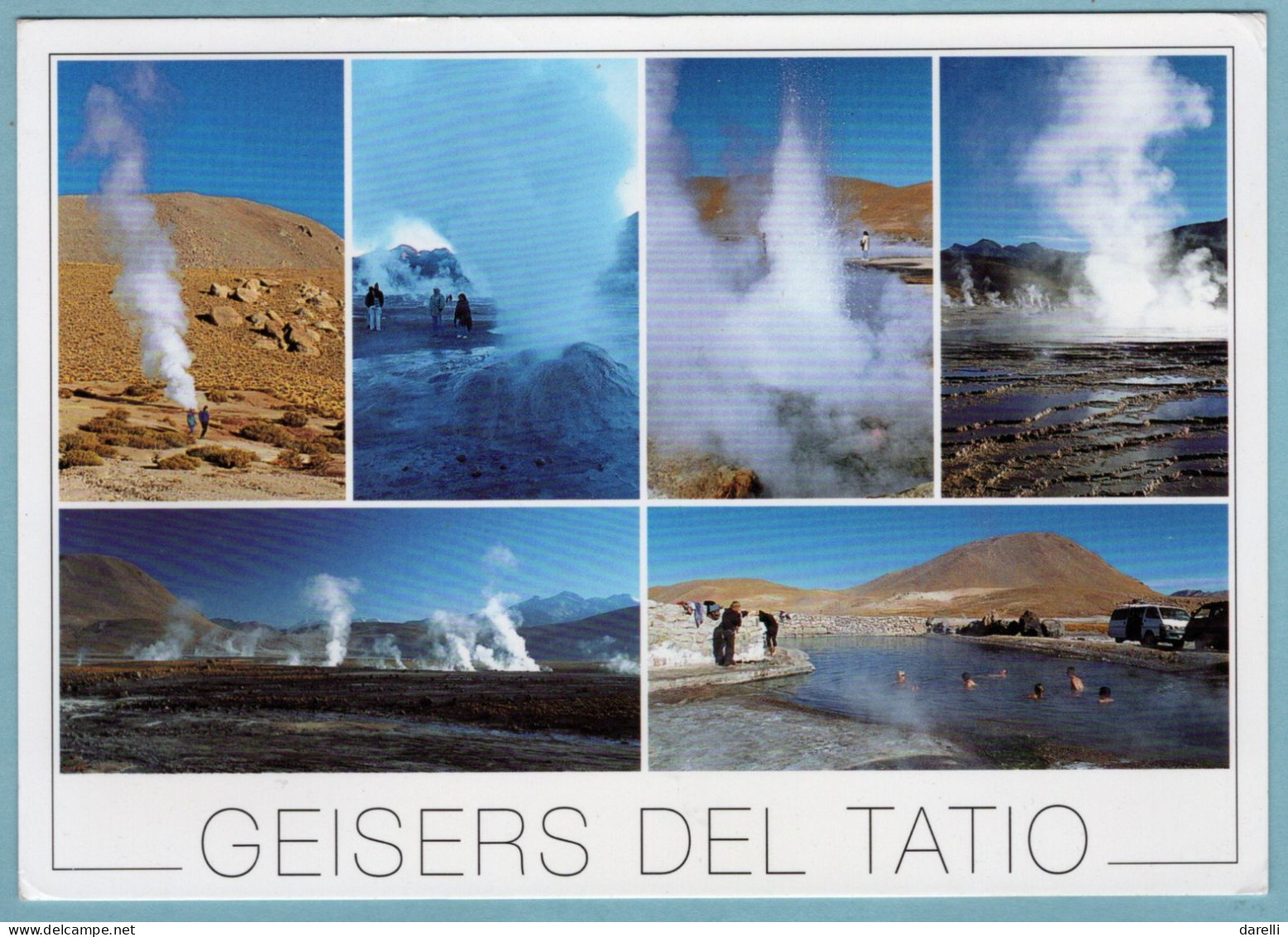 CP Chili - Geisers Del Tatio - Dimension : 16,9 Cm X 12 Cm - GF - Chile