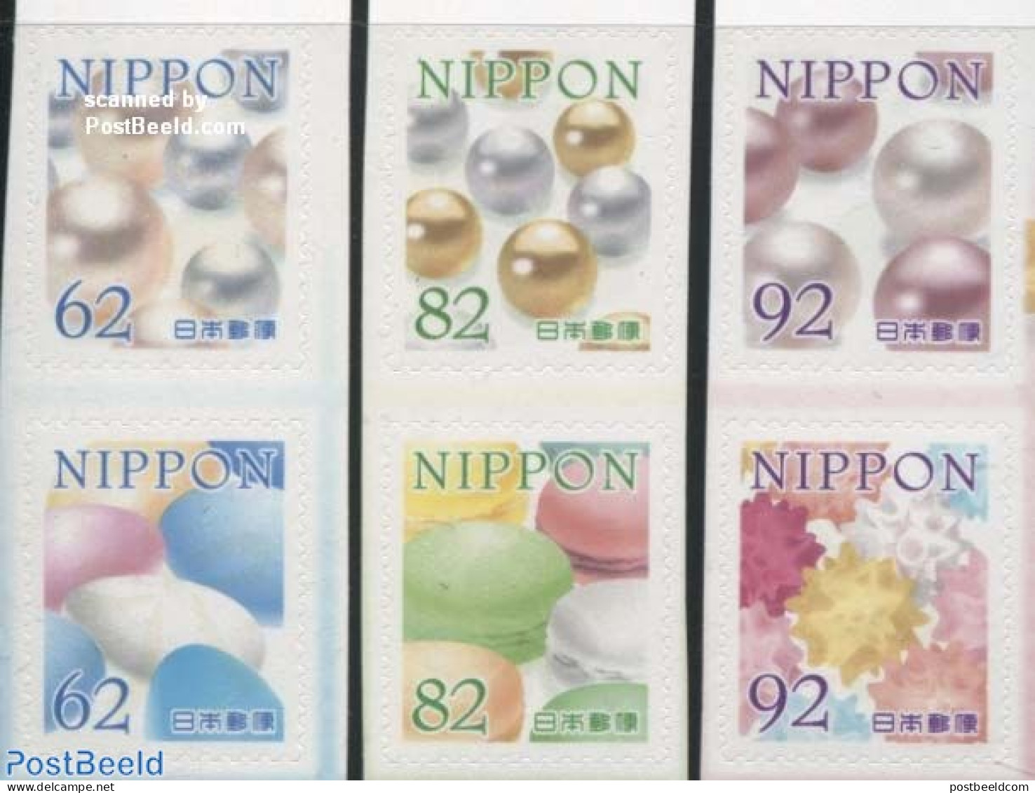 Japan 2017 Greeting Stamps 6v S-a, Mint NH, Health - Various - Food & Drink - Greetings & Wishing Stamps - Neufs