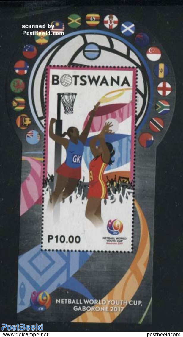 Botswana 2017 Netball World Youth Cup S/s, Mint NH, Sport - Sport (other And Mixed) - Botswana (1966-...)