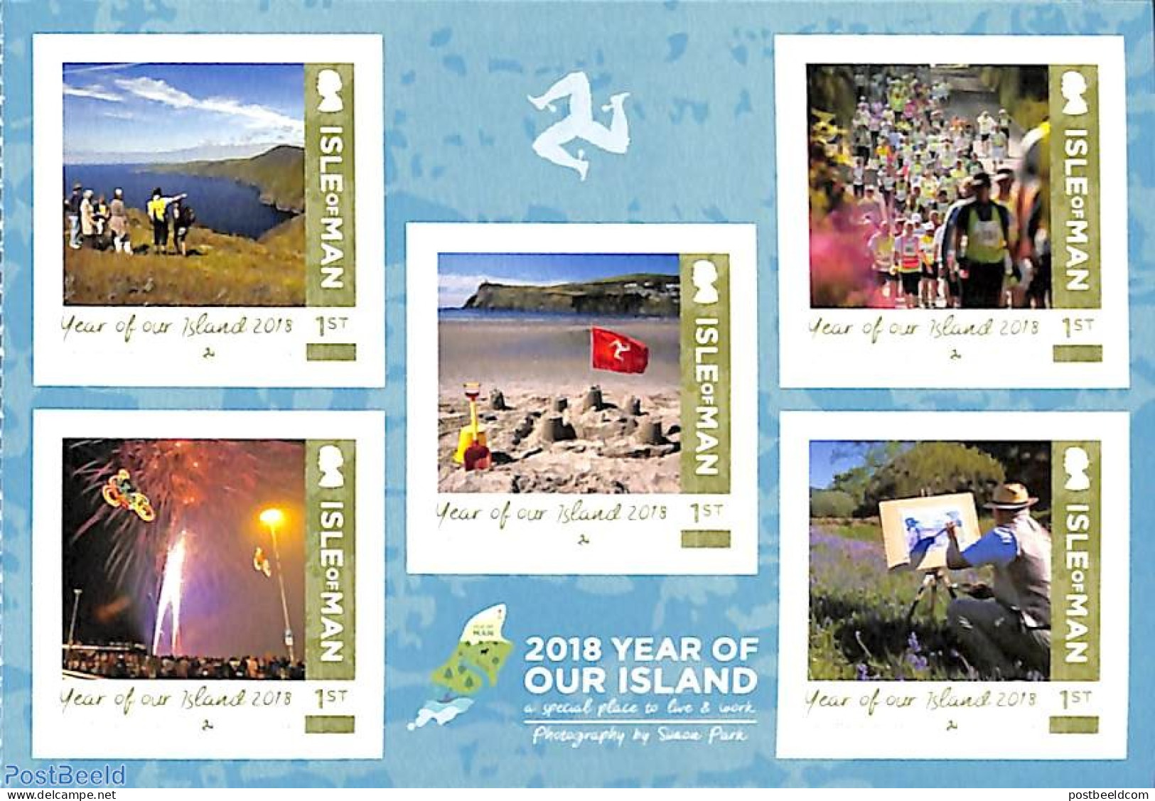 Isle Of Man 2018 Year Of Our Island 5v S-a, Mint NH - Isola Di Man