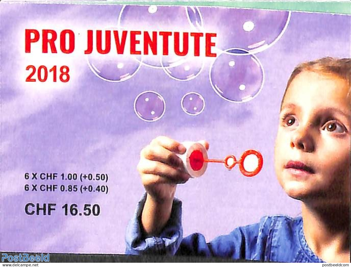 Switzerland 2018 Pro Juventute Booklet, Mint NH, Various - Stamp Booklets - Toys & Children's Games - Ongebruikt