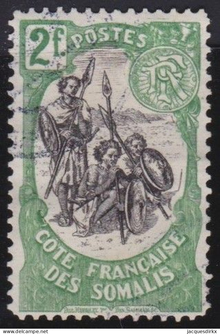 Côte De Somalis .  Y&T   .     65    .   O    .     Oblitéré - Used Stamps