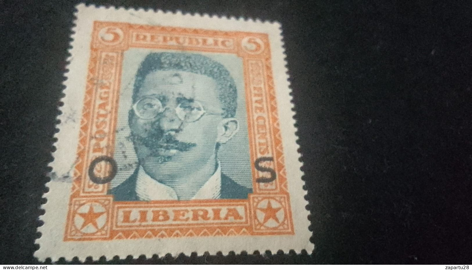 LİBERYA-1920-30   3  C      DAMGALI - Liberia
