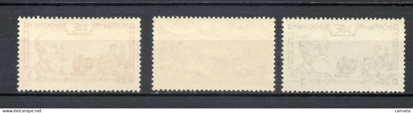 INDOCHINE  N° 199 à 201   NEUFS SANS CHARNIERE  COTE 4.55€     PAUL DOUMER CHEMIN DE FER TRAIN - Unused Stamps