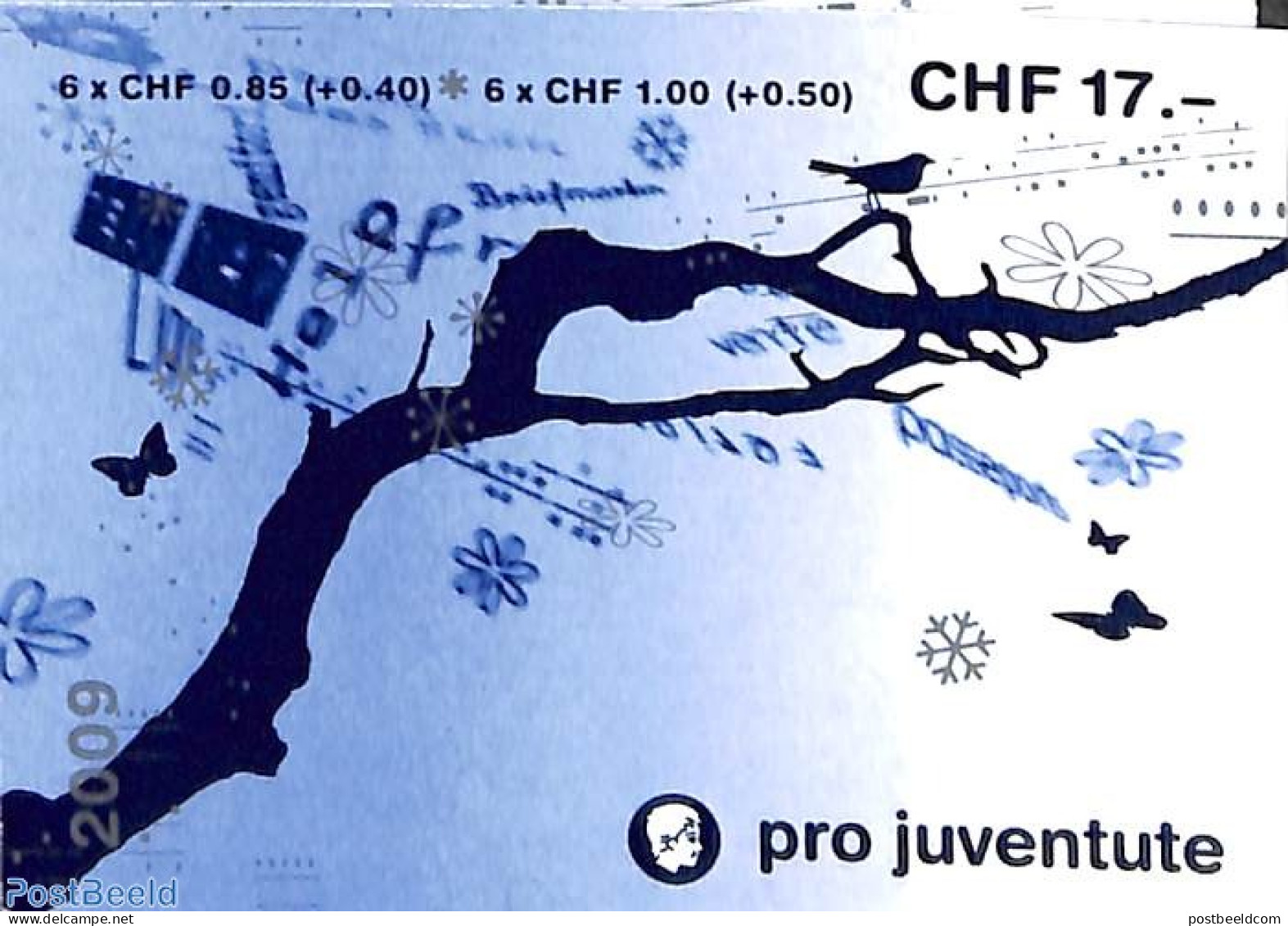 Switzerland 2009 Pro Juventute Booklet S-a, Mint NH, Stamp Booklets - Nuevos