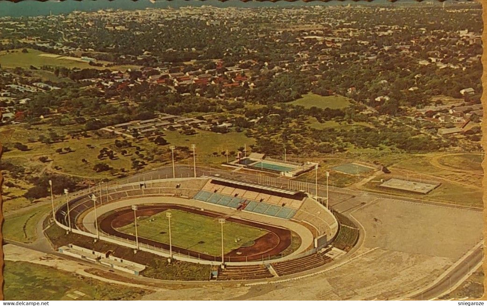 Postcard Stadium  National Stadium  Kingston Jamaica - Stadion Stade Stadio Estadio - Stadien