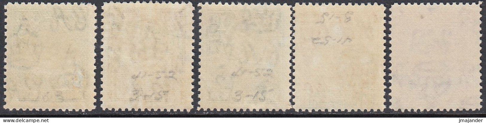 Northern Rhodesia 1938-1952 - Definitive Stamps: George VI - Mi 25,26A,28,30,32 * MLH - Rodesia Del Norte (...-1963)