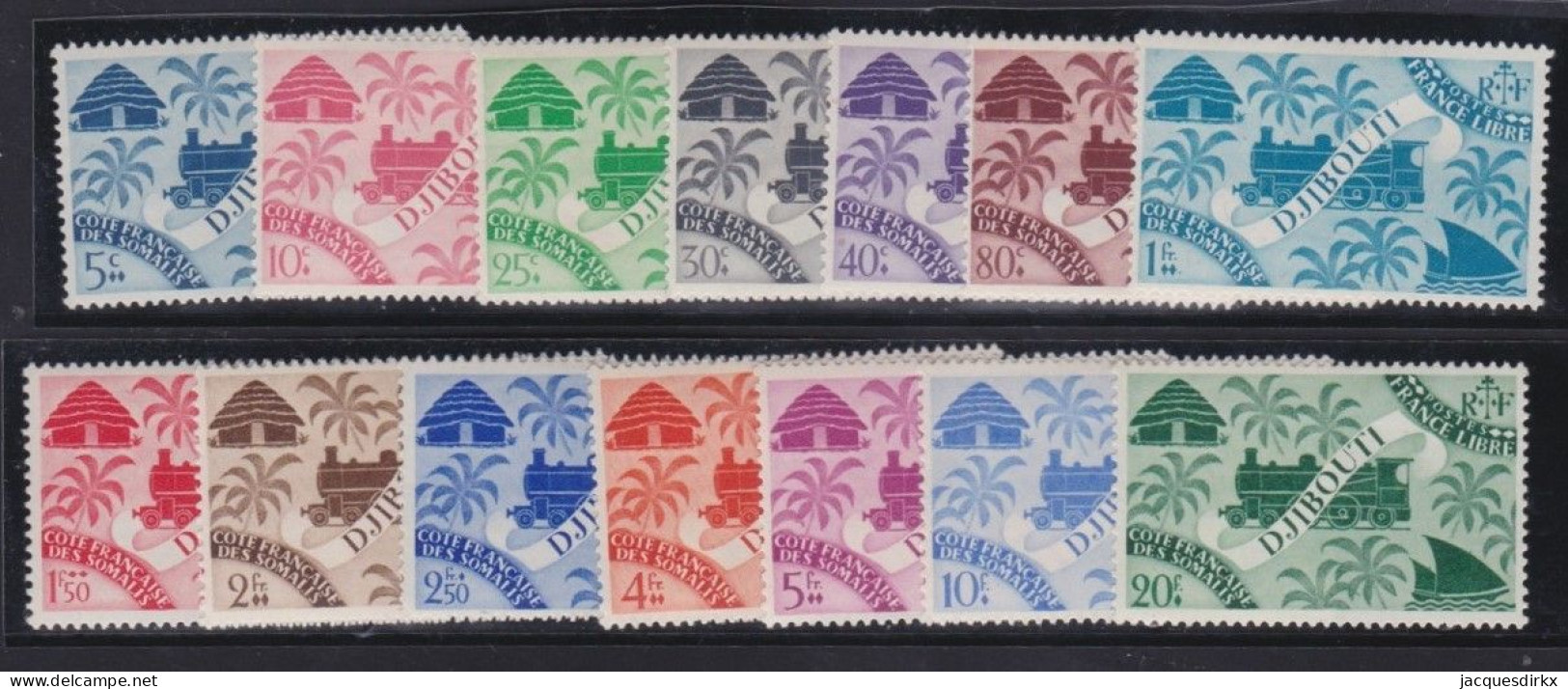 Côte De Somalis .  Y&T   .    234/247    .   *    .    Neuf Avec Gomme - Unused Stamps
