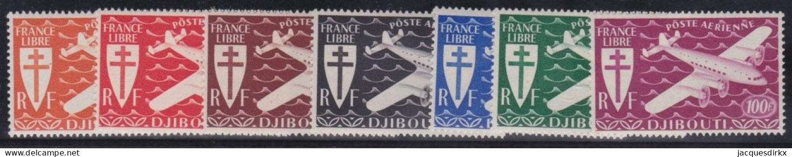 Côte De Somalis .  Y&T   .     PA 1/7   .   *    .    Neuf Avec Gomme - Unused Stamps