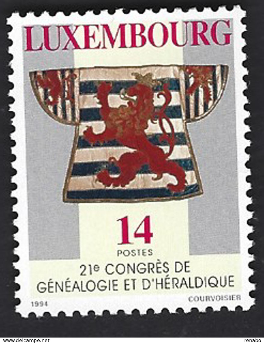 Luxembourg, Lussemburgo 1994; Griffin, A Heraldic Figure From The 17th Century, Combines The LION With The Eagle. - Félins