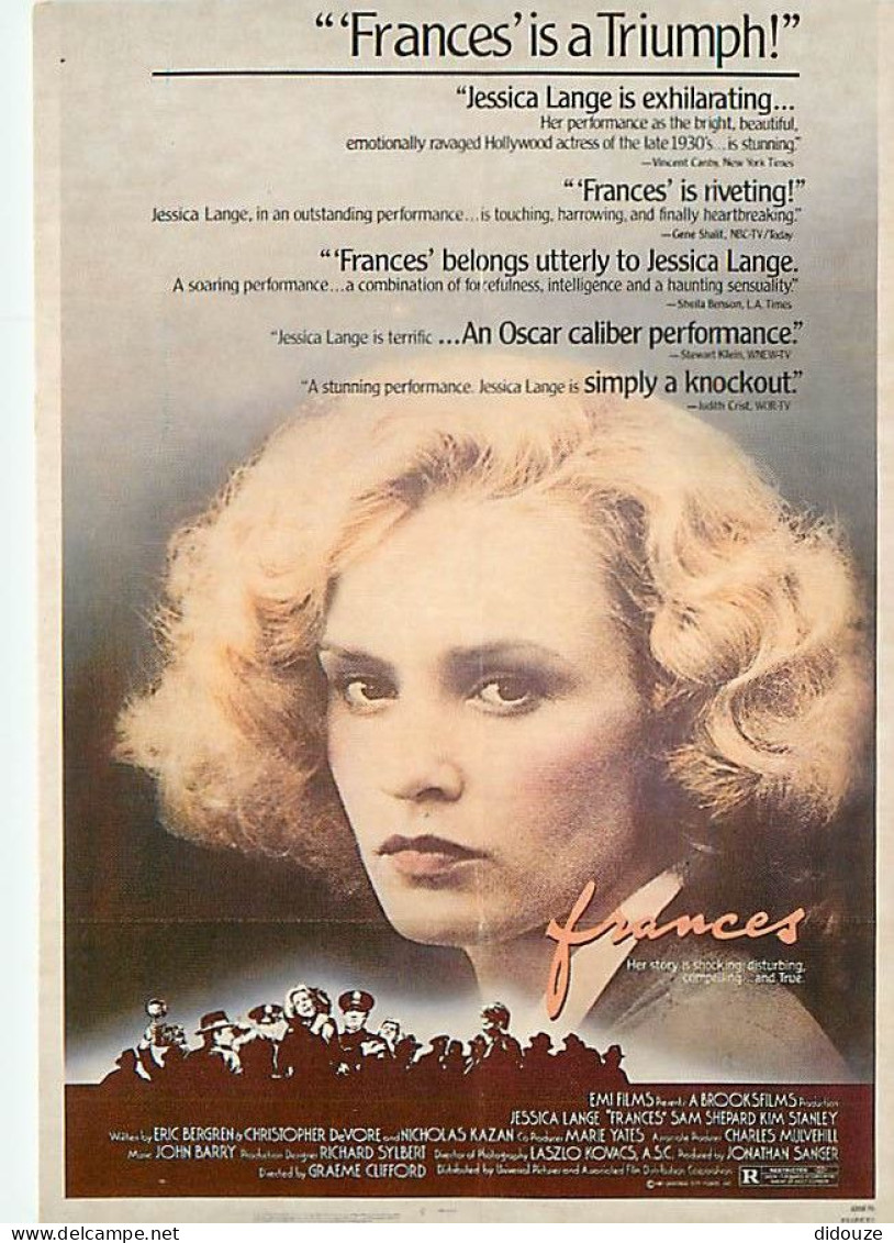 Cinema - Affiche De Film - Frances Is A Triumph - Carte Neuve - CPM - Voir Scans Recto-Verso - Affiches Sur Carte