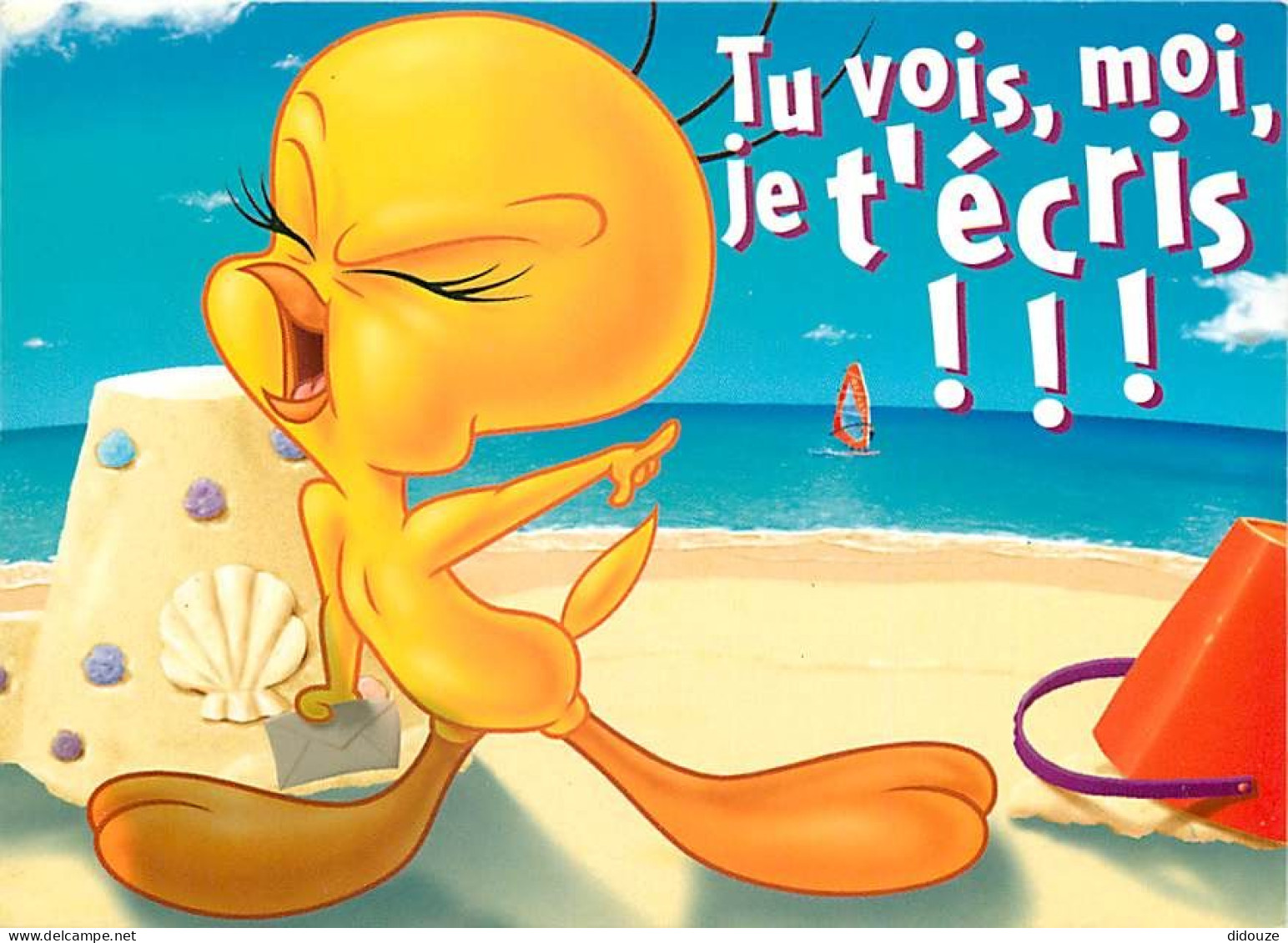 Bandes Dessinées - Looney Tunes - Titi Et Gros Minet - Illustration - Carte Neuve - CPM - Voir Scans Recto-Verso - Comicfiguren