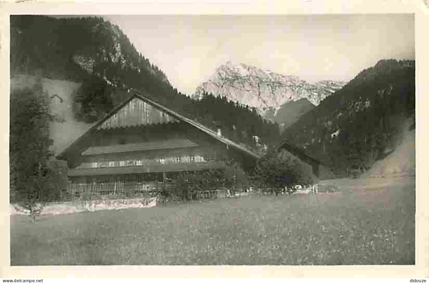 74 - La Chapelle D'Abondance - Chalet Savoyard - Les Cornettes De Bise - Voir Timbre - Marianne De Gandon - CPM - Voir S - La Chapelle-d'Abondance