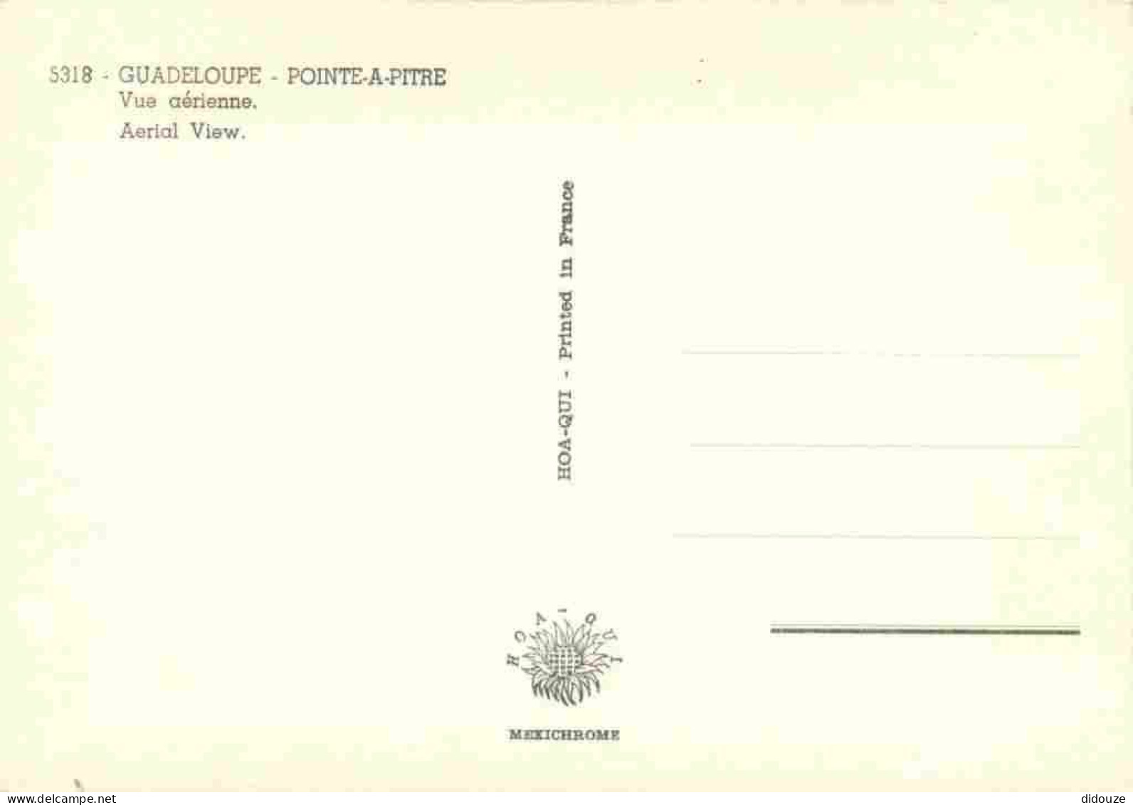 Guadeloupe - Pointe à Pitre - Vue Générale Aérienne - CPM - Carte Neuve - Voir Scans Recto-Verso - Pointe A Pitre