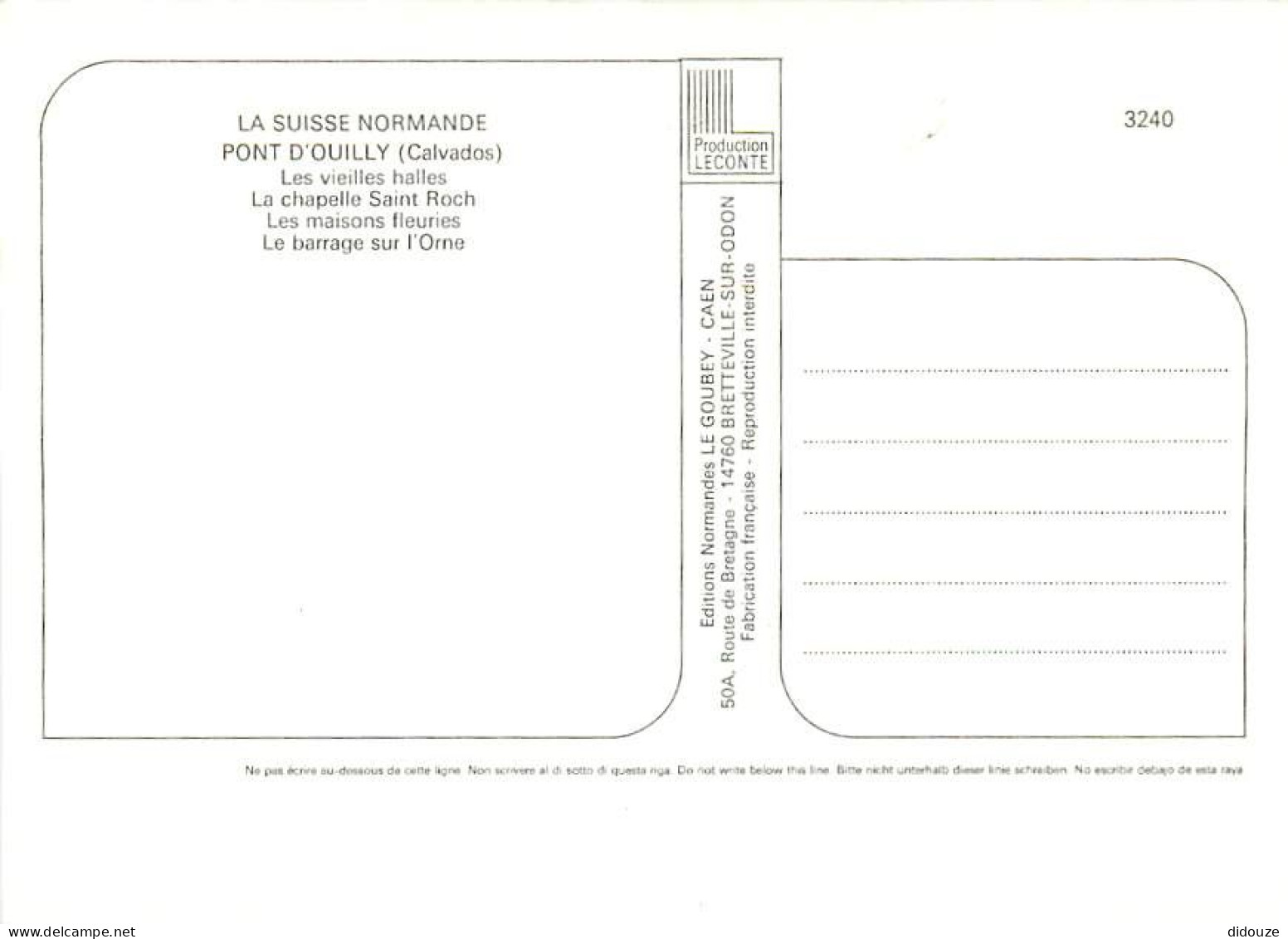 14 - Pont D'Ouilly - Et Ses Environs - Multivues - Carte Neuve - CPM - Voir Scans Recto-Verso - Pont D'Ouilly