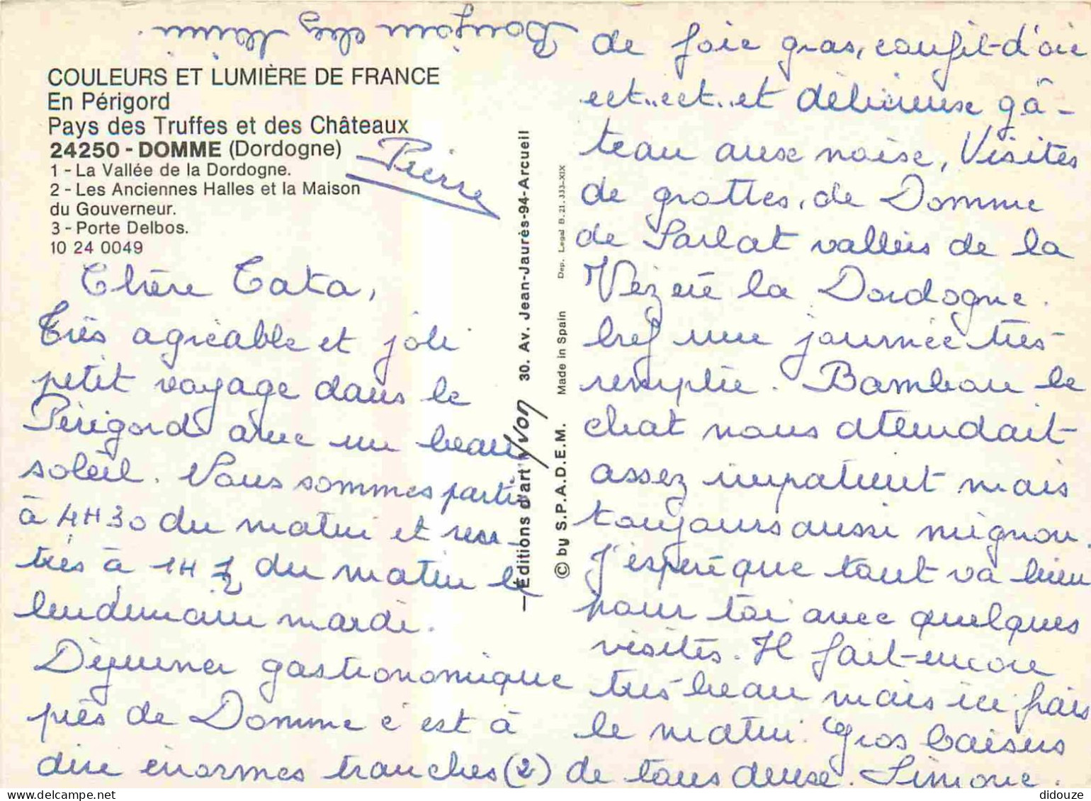 24 - Domme - Multivues - CPM - Voir Scans Recto-Verso - Domme