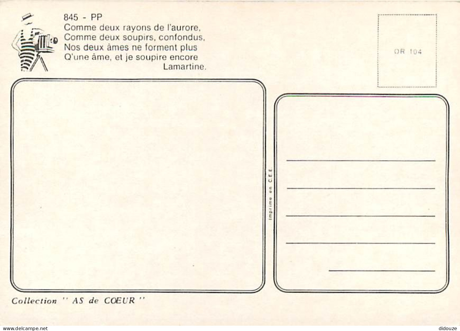 Coucher De Soleil - CPM - Voir Scans Recto-Verso - Contre La Lumière