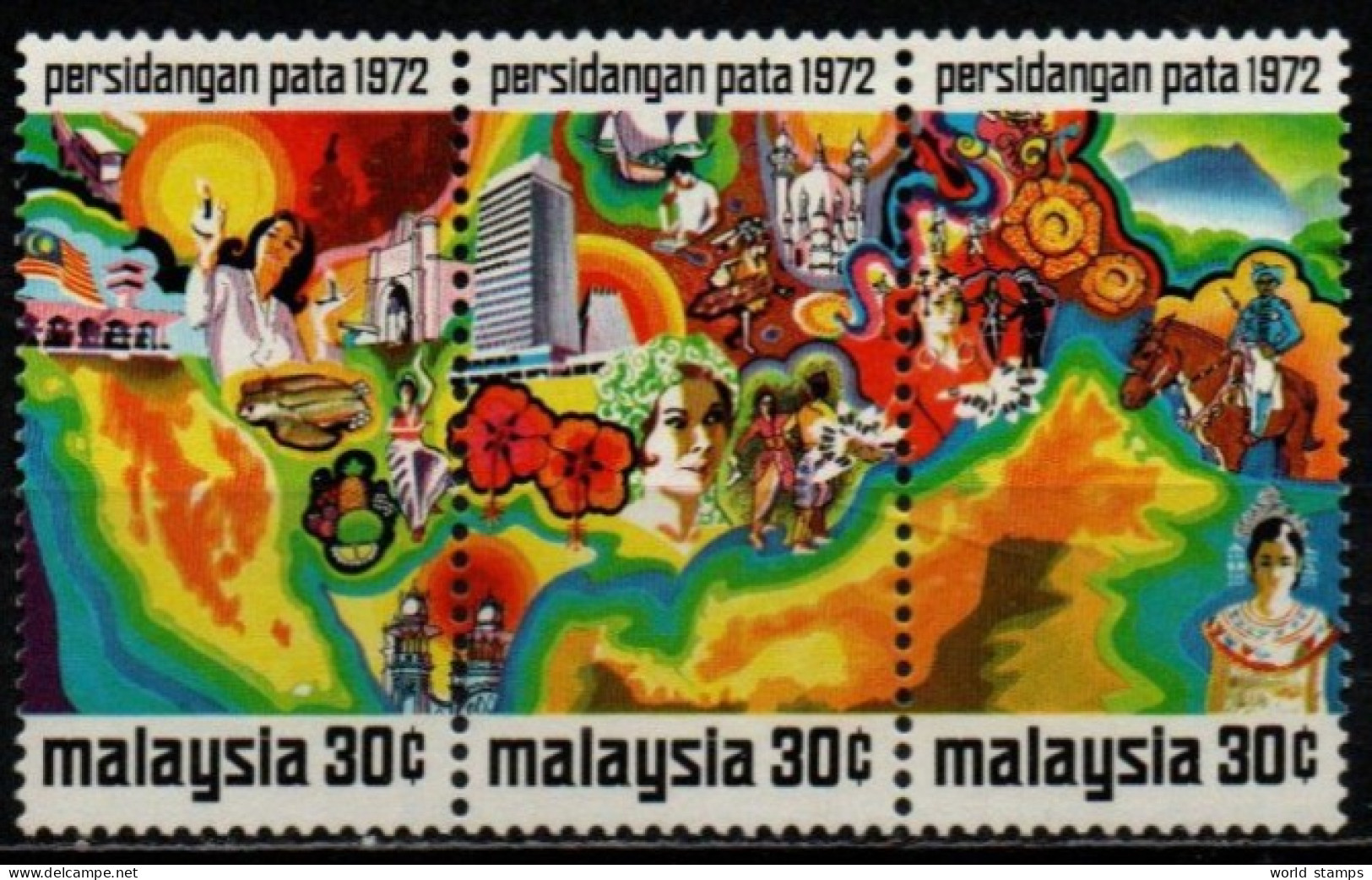 MALAYSIA 1972 ** - Malaysia (1964-...)