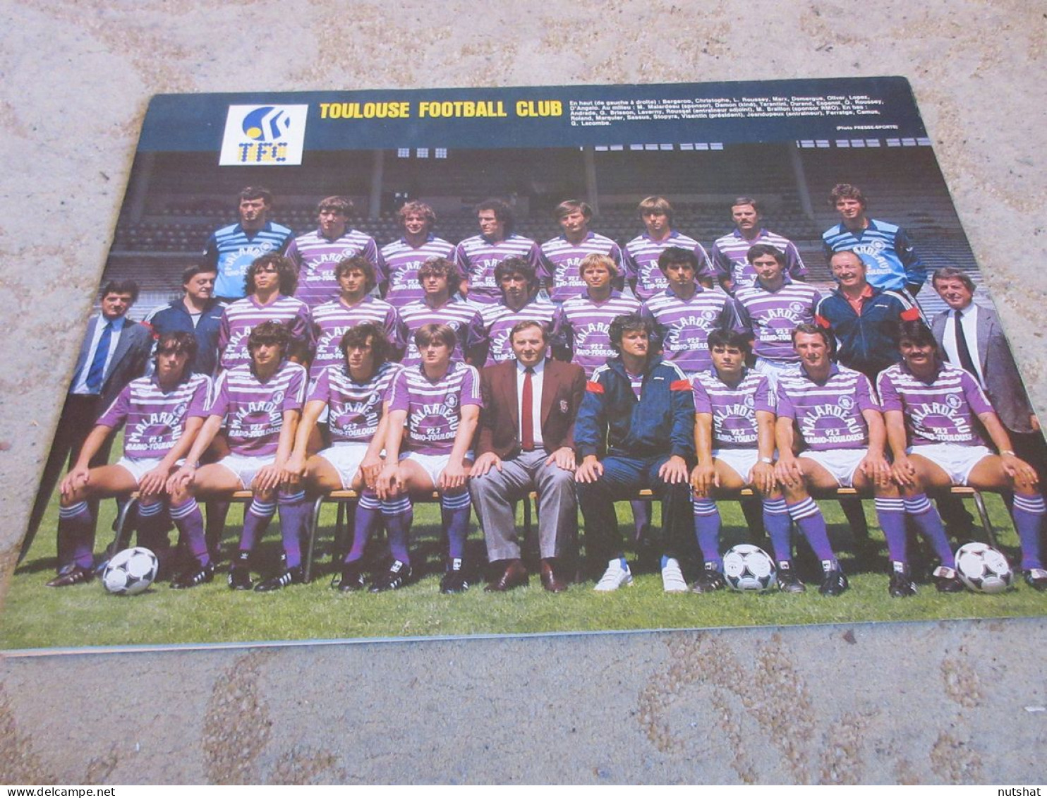 FRANCE FOOTBALL 1998 24.07.1984 Henri MICHEL Victor Et Vanancio RAMOS TOULOUSE   - Other & Unclassified