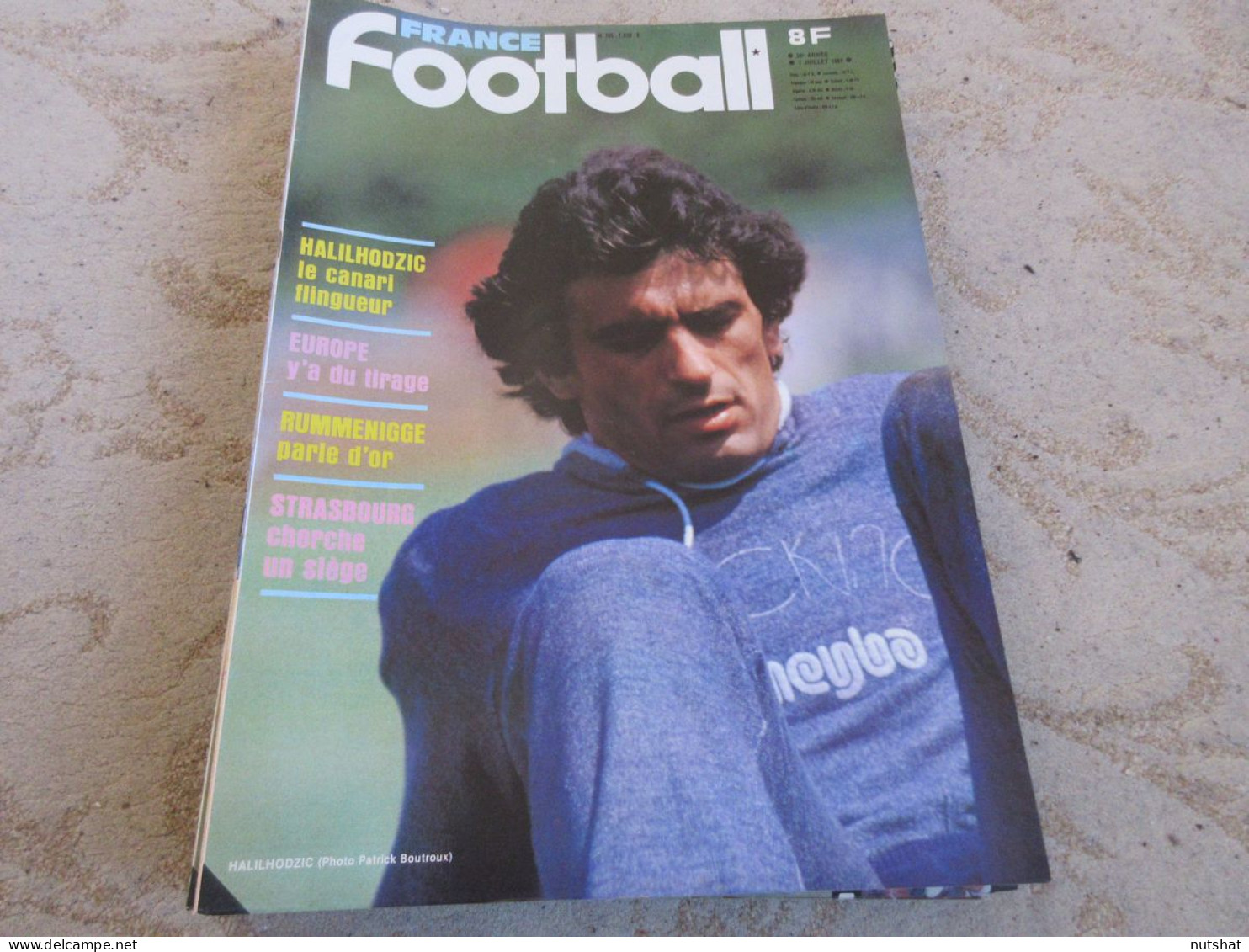 FRANCE FOOTBALL 1839 07.07.1981 RUMMENIGGE STRASBOURG ANGLETERRE ASTON VILLA - Other & Unclassified