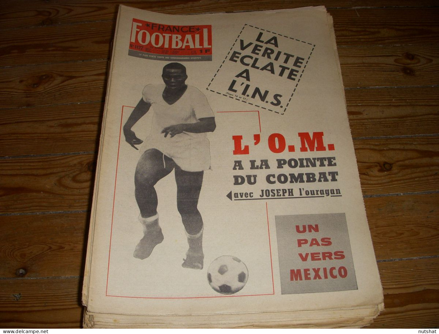 FRANCE FOOTBALL 1127 17.10.1967 Jacques SIMON JO FINLANDE FRANCE AMATEURS PECH - Autres & Non Classés