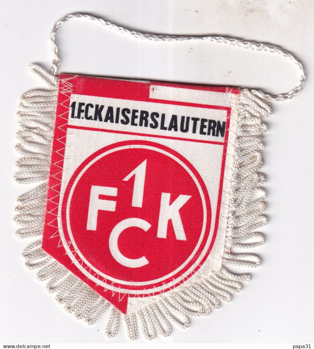 Fanion, Sports, Football   1. FC Kaiserslautern - Bekleidung, Souvenirs Und Sonstige