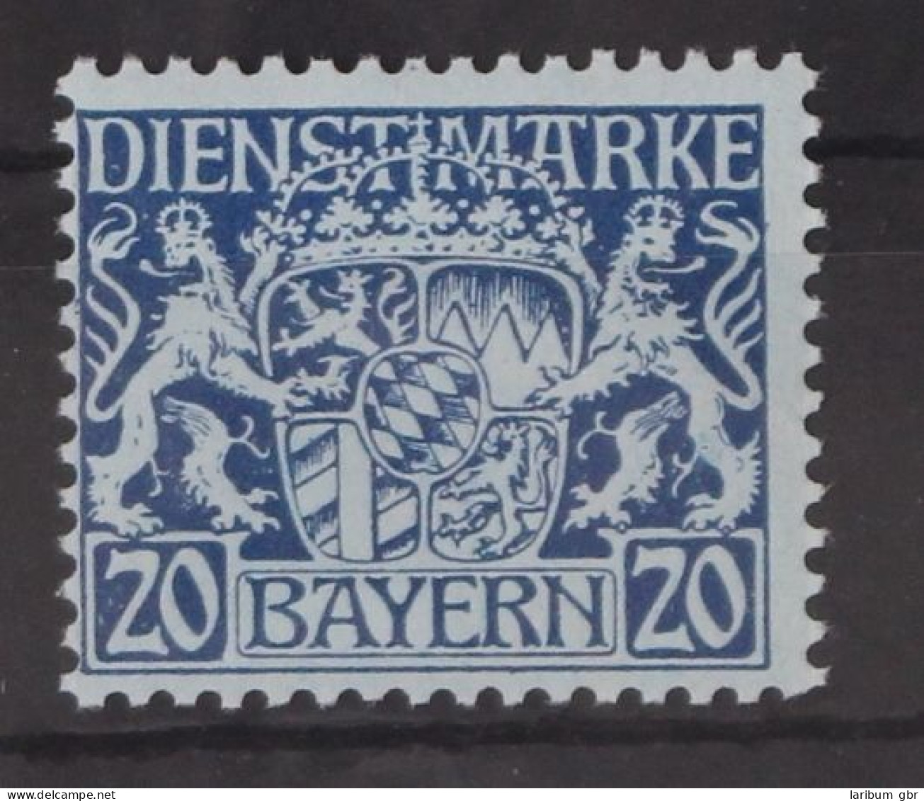 Bayern Dienstmarken 20 Postfrisch #GM102 - Mint