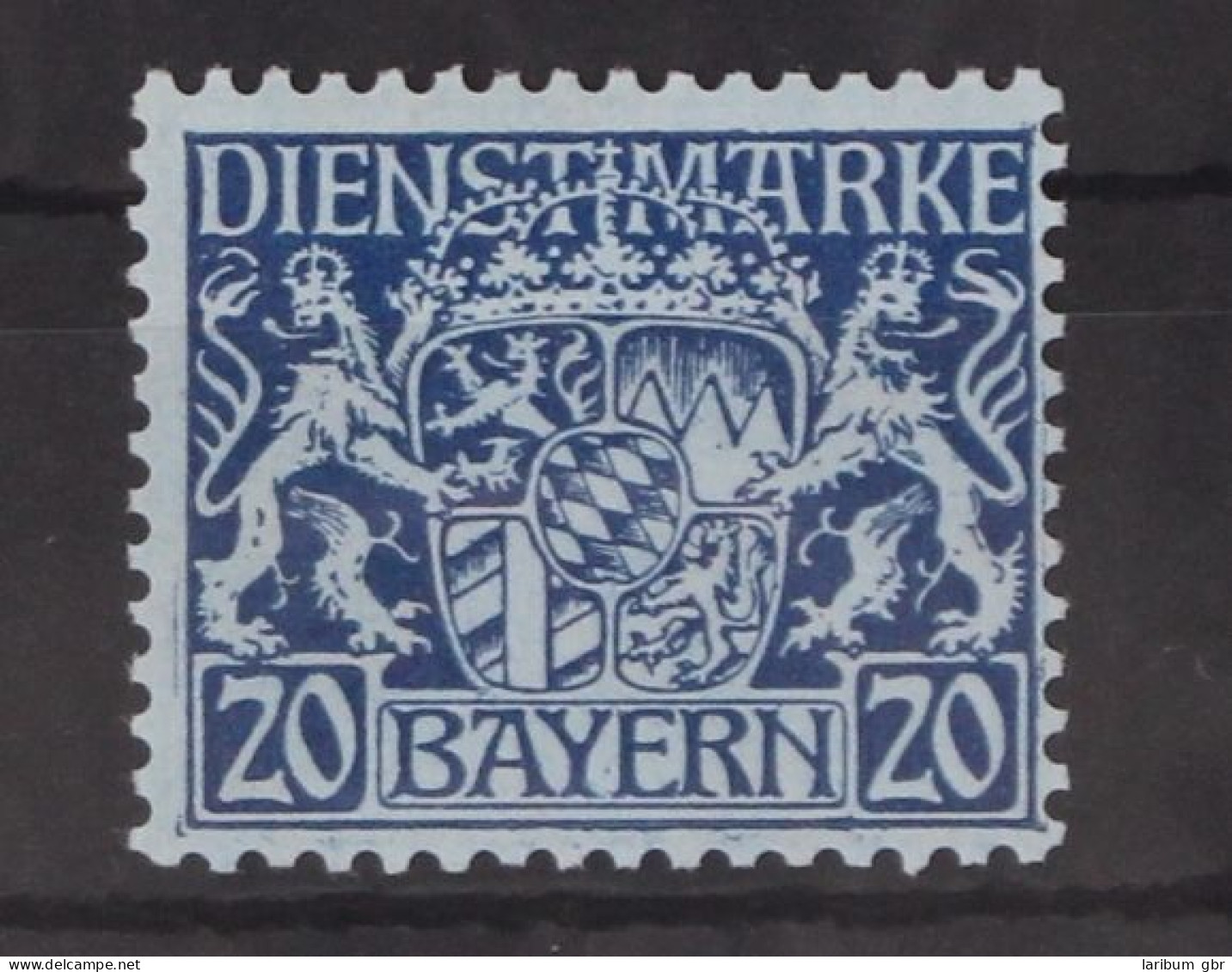Bayern Dienstmarken 20 Postfrisch #GM098 - Nuevos
