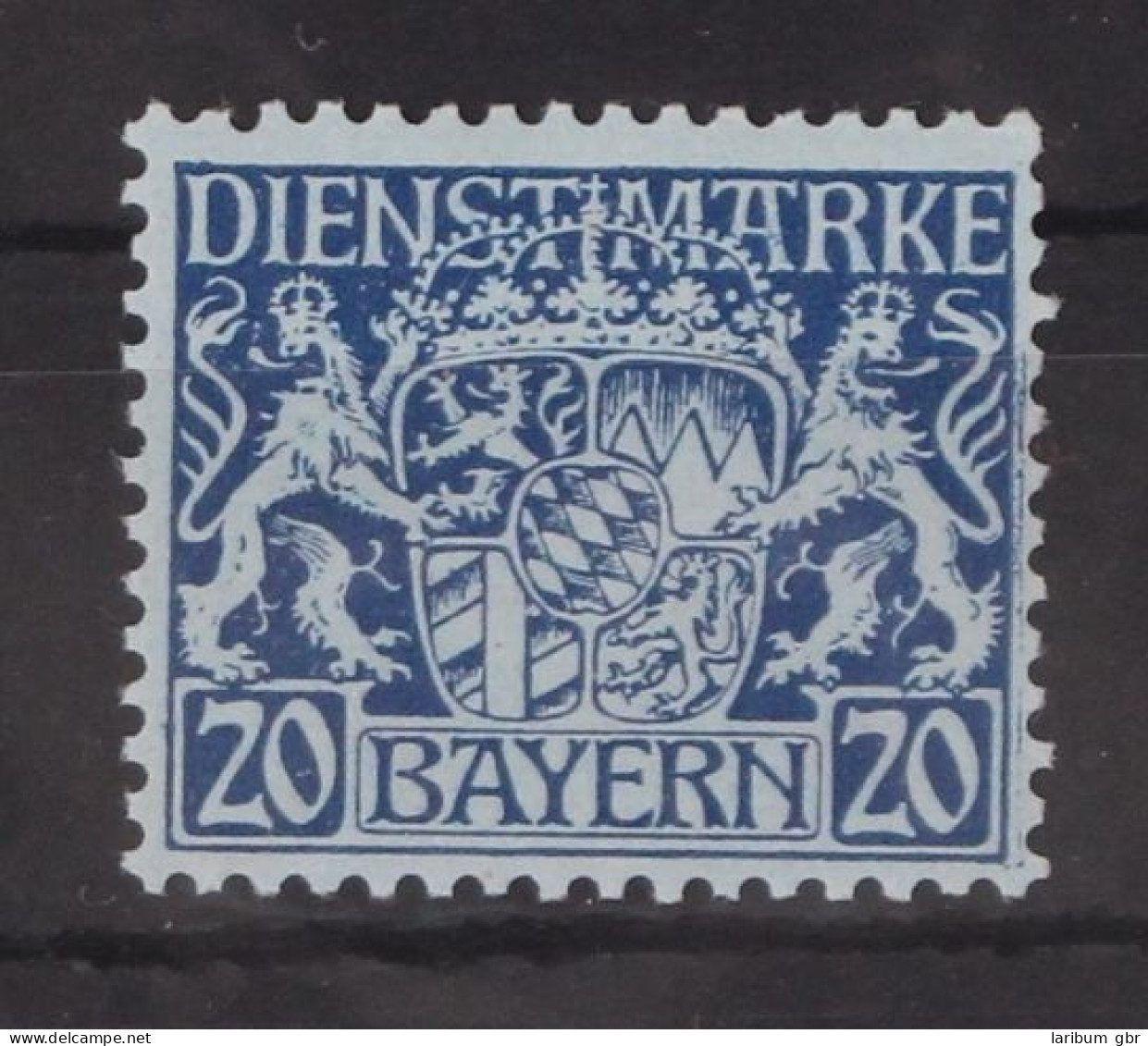 Bayern Dienstmarken 20 Postfrisch #GM097 - Mint