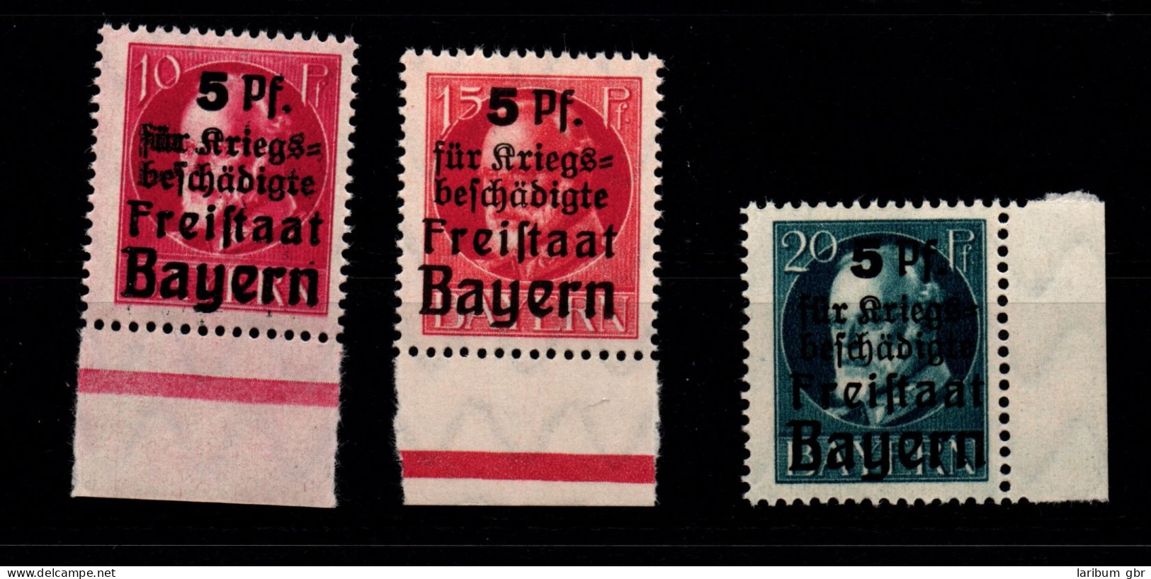 Bayern 171-173 Postfrisch #GL487 - Ungebraucht