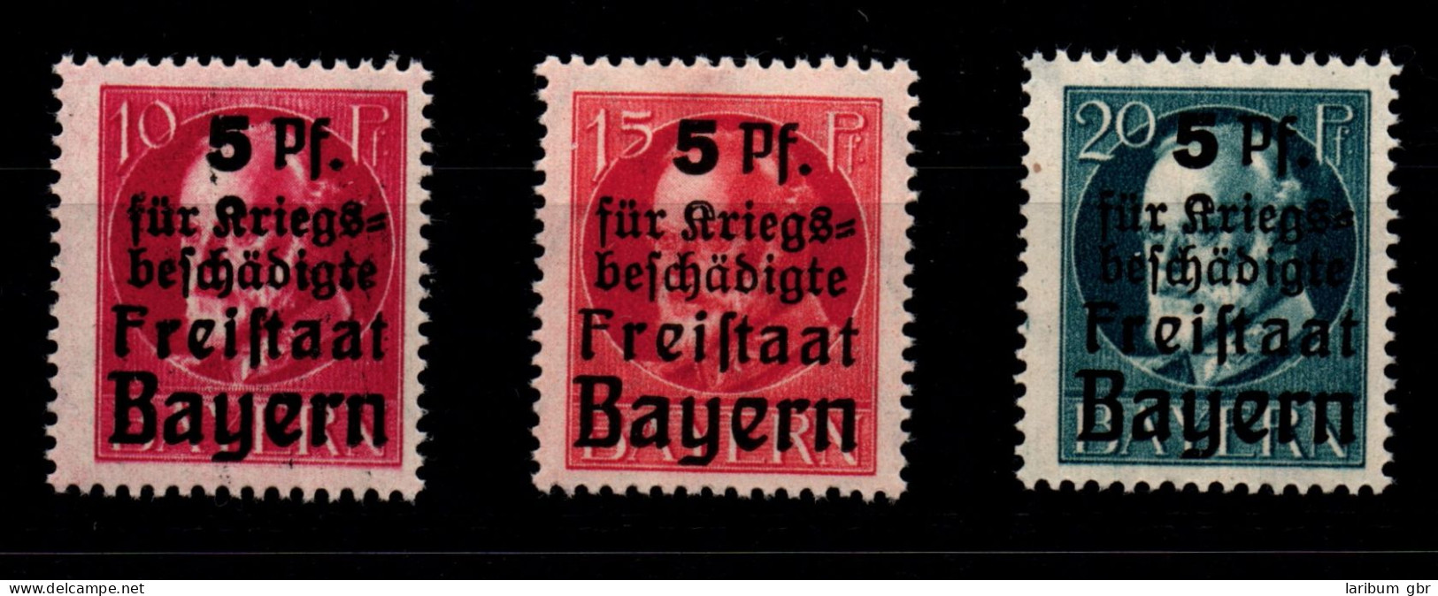 Bayern 171-173 Postfrisch #GL489 - Mint