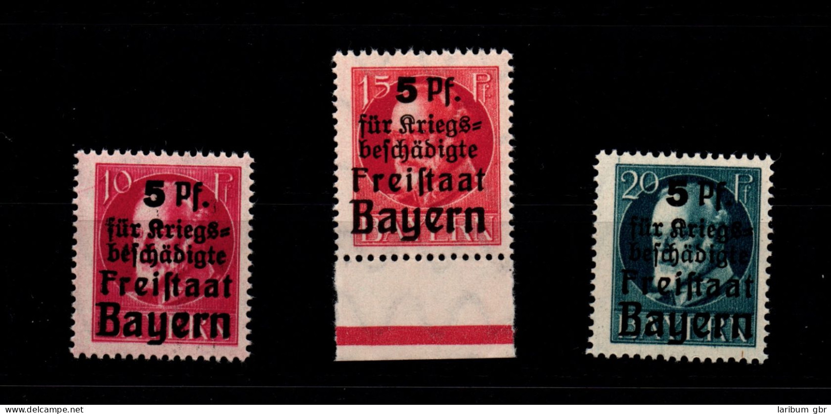 Bayern 171-173 Postfrisch #GL486 - Neufs