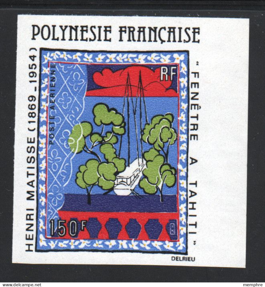 Henri Matisse «Fenêtre à Tahiti»  Yv PA 153   Non-dentelé ** - Imperforates, Proofs & Errors