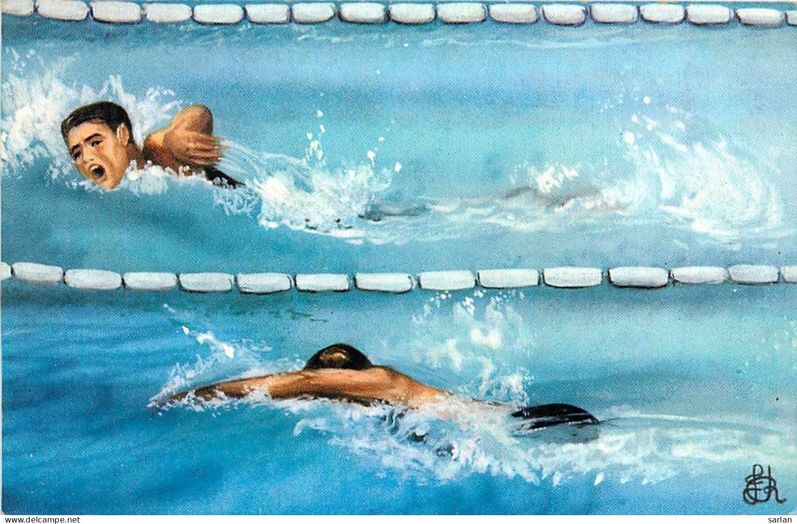 SPORT / Natation / 100 M Nage Libre Messieurs / Jeux Olympiques 1964 Tokyo / * 514 50 - Zwemmen