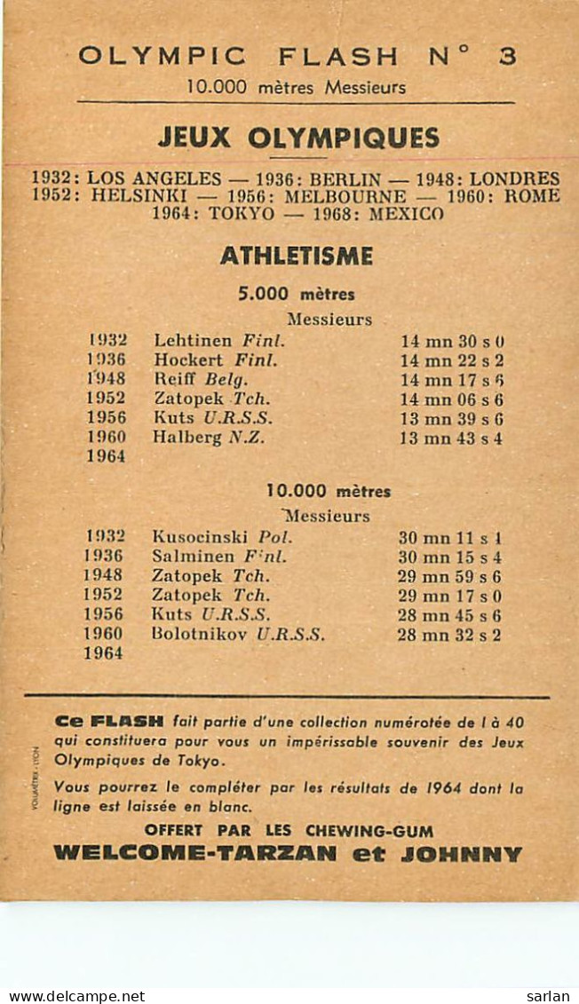 SPORT / Atlétisme / 10 000 M Messieurs / Course à Pied / Jeux Olympiques 1964 Tokyo / * 514 46 - Athlétisme