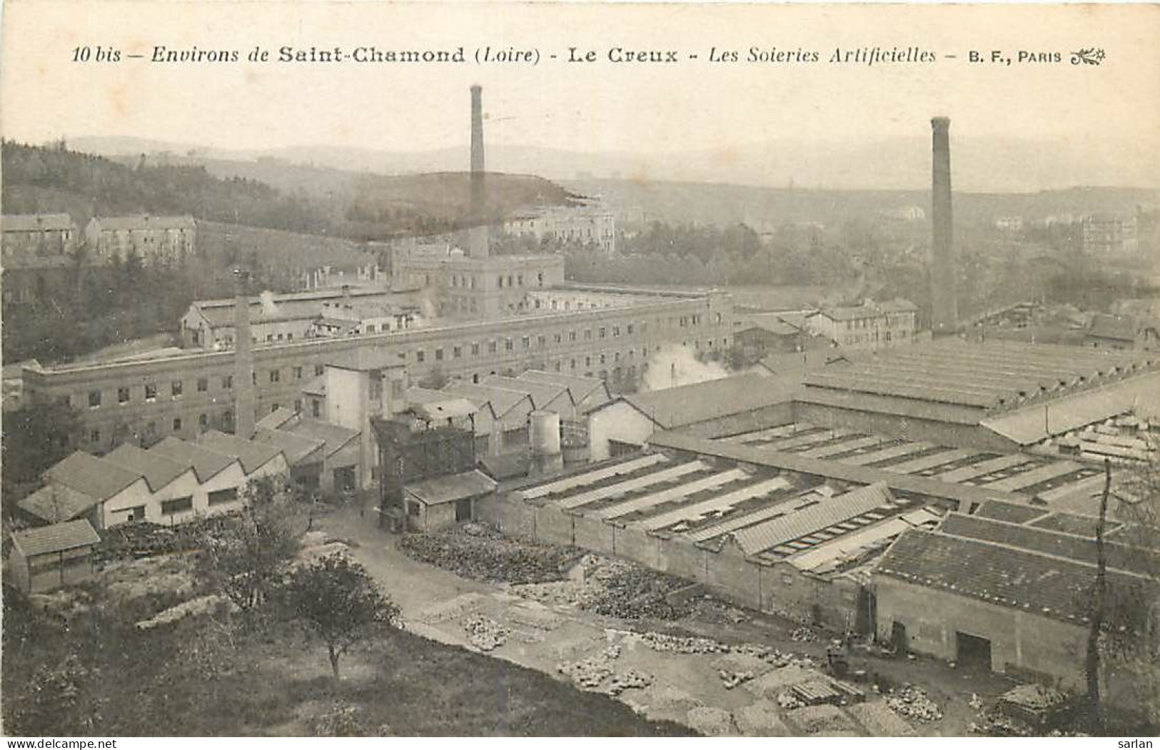 42 / LE CREUX Pres ST CHAMOND / Les Soieries Artificielles / * 514 14 - Saint Chamond