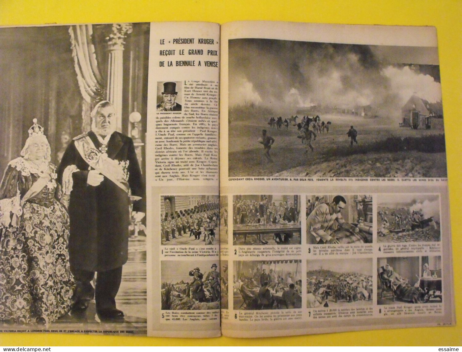 6 revues La semaine de 1941. actualités guerre. photos collaboration pétain inonu bakou vichy  afghanistan farman japon